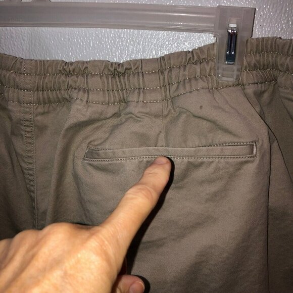 Polo Ralph Lauren Mens XLT Tall Beige Stretch Classic Fit Elastic Waist Shorts - Picture 9 of 12